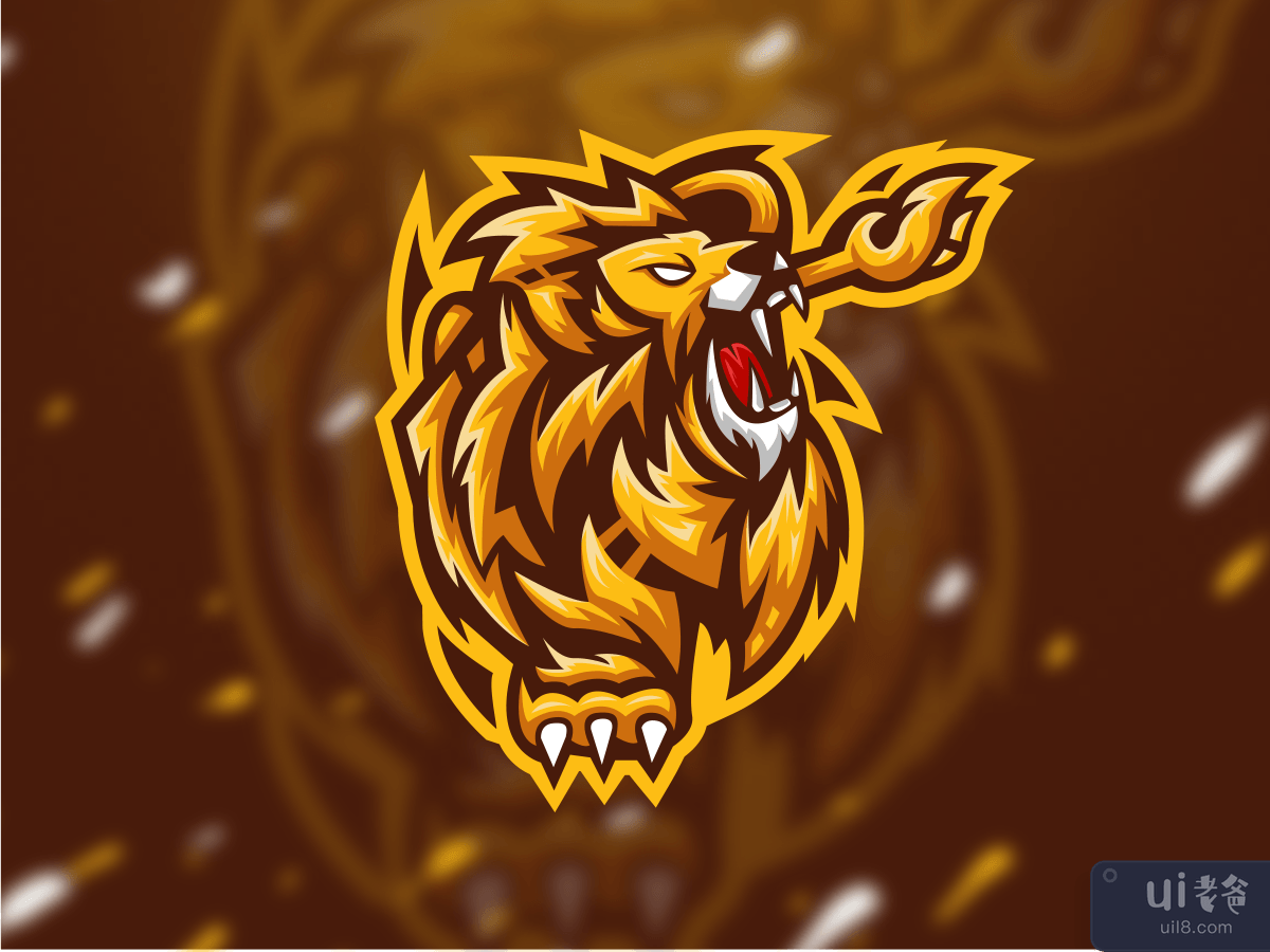 Angry Lion - Mascot & Esport Logo