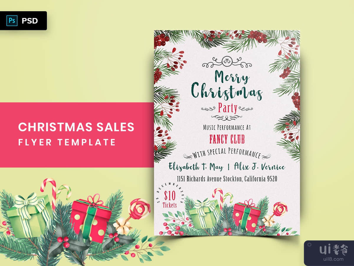 Christmas Offer Sales Flyer-02