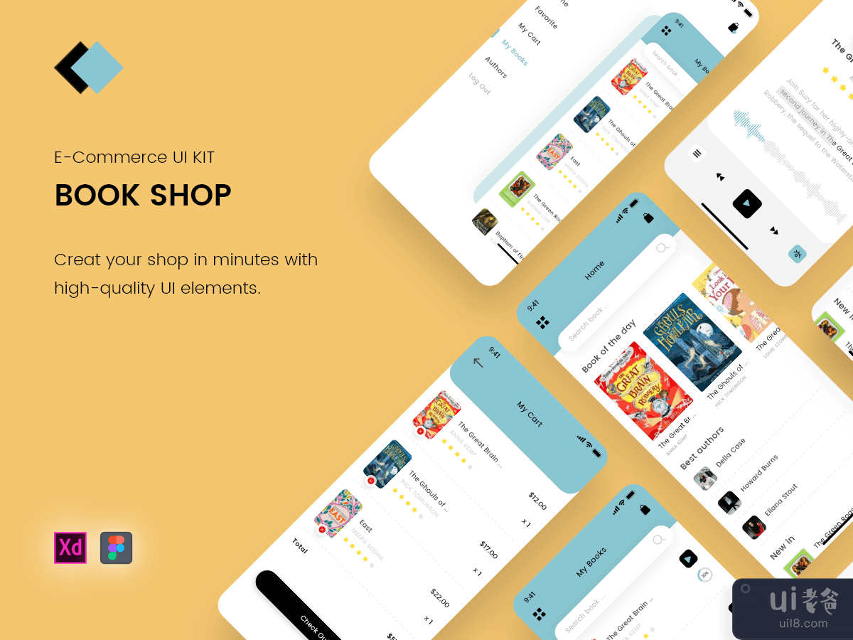 Book Shop UI Kit
