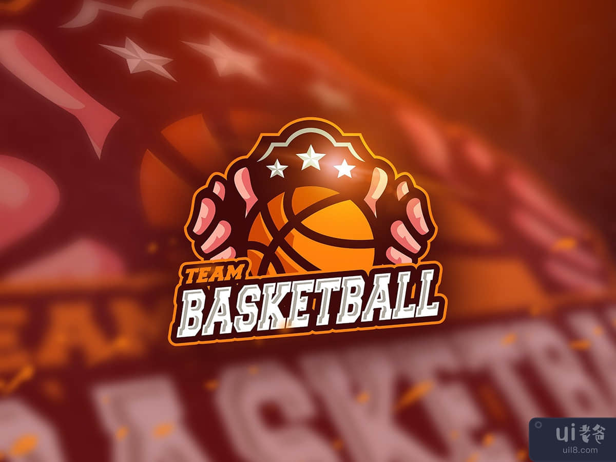 Basketball Team - Mascot & Esport Logo