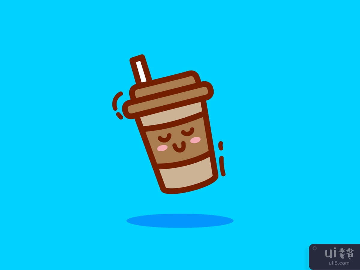 Coffee doodle illustration