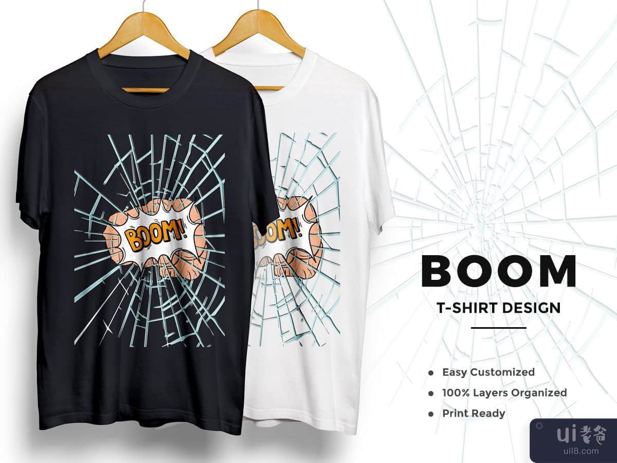 Boom T-Shirt Design