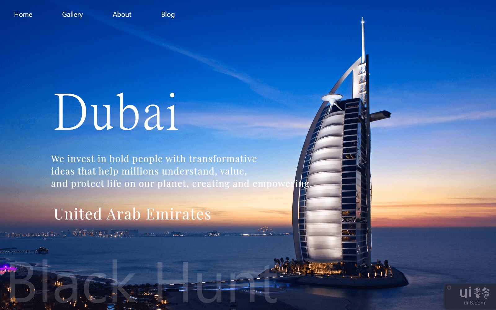 迪拜网络概念(Dubai Web Concept)插图