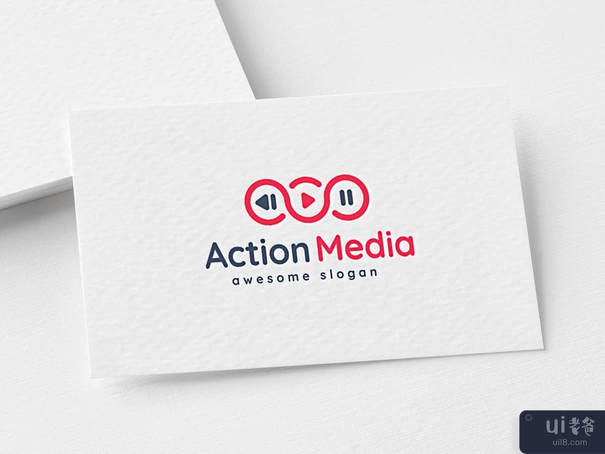 Action Media Logo Template