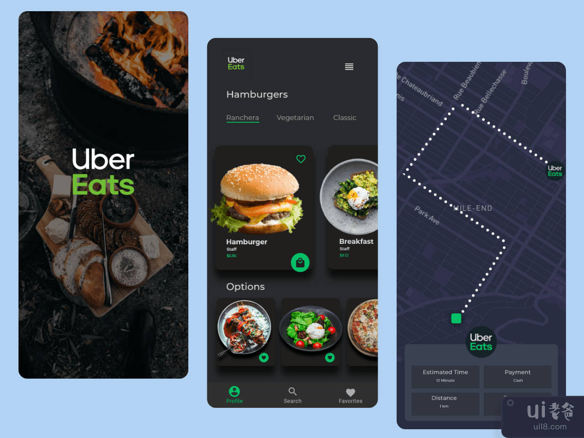 Uber Eats Redesign