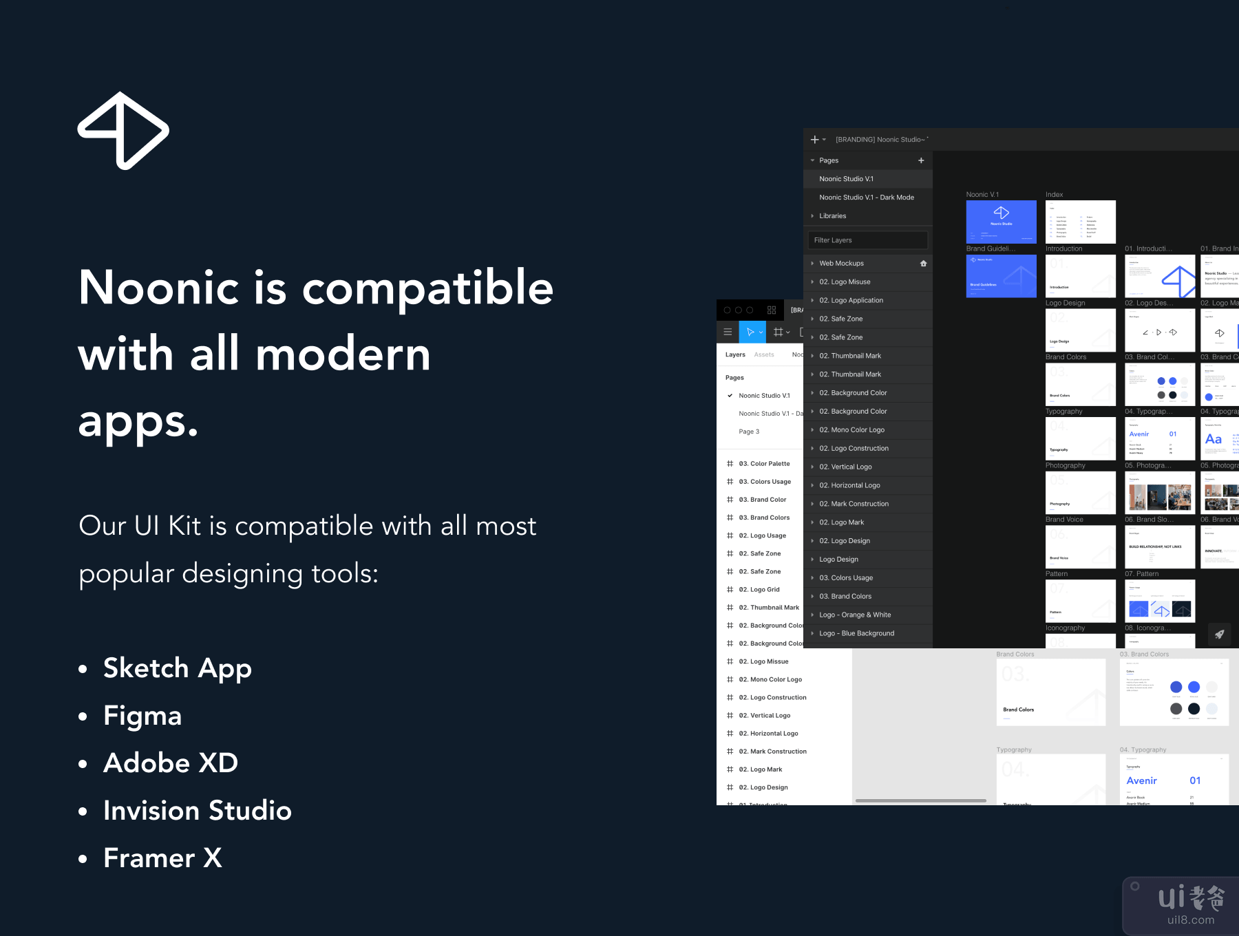 Noonic - 品牌识别和风格指南(Noonic - Brand Identity & Style Guide)插图1