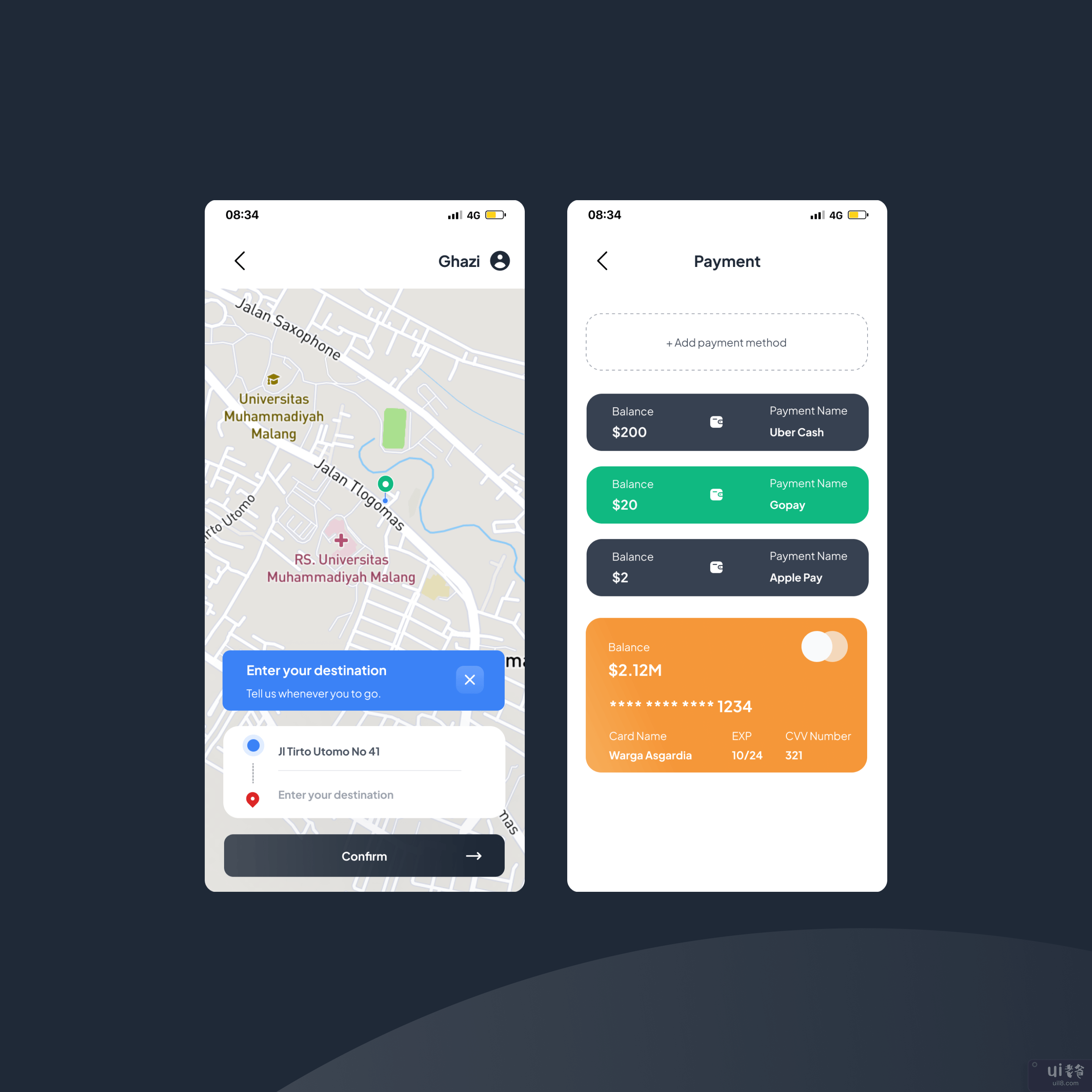 优步移动应用重新设计(Uber Mobile App Redesign)插图3