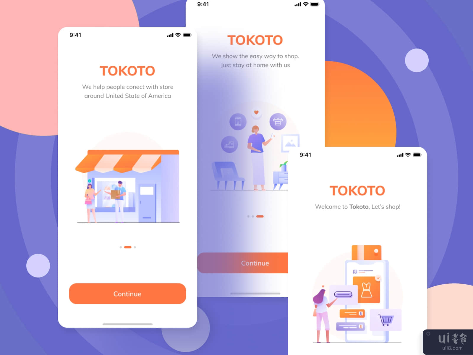 Tokoto App Design#1