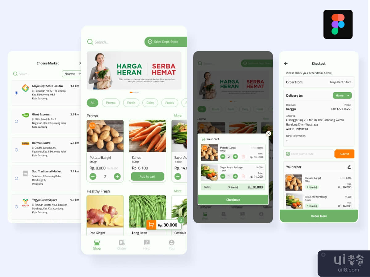 Groceries Shopping & Delivery App