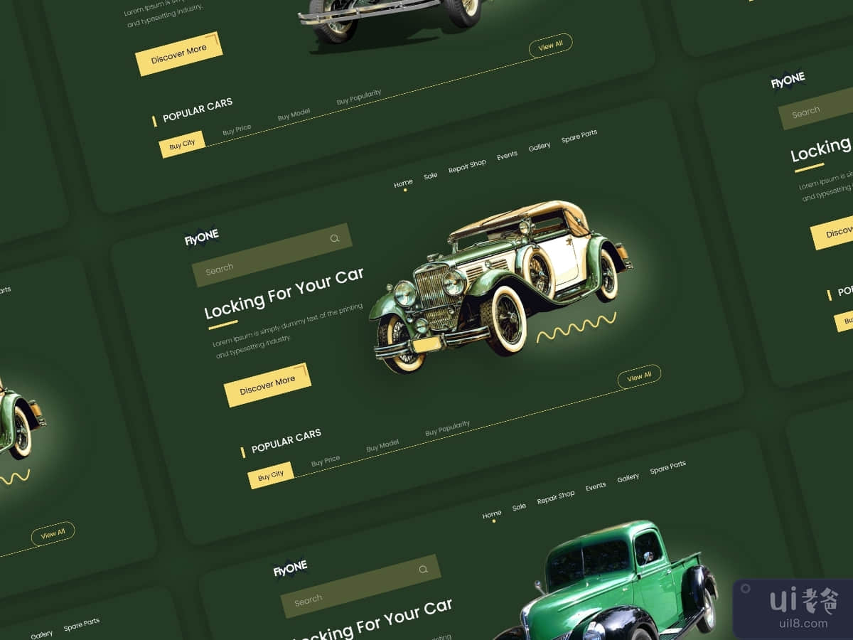 Car Website Concept