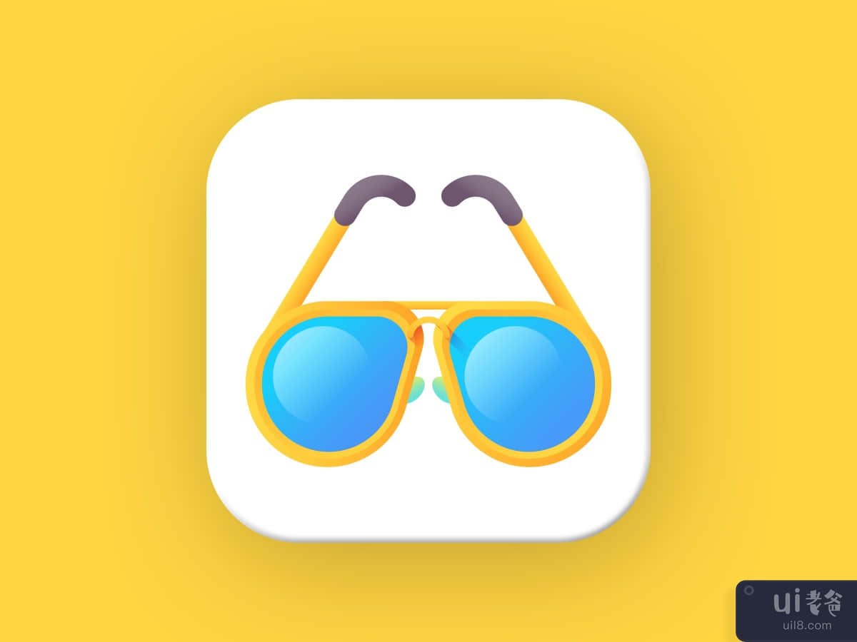 太阳镜徽标(Sunglasses Logo)插图1