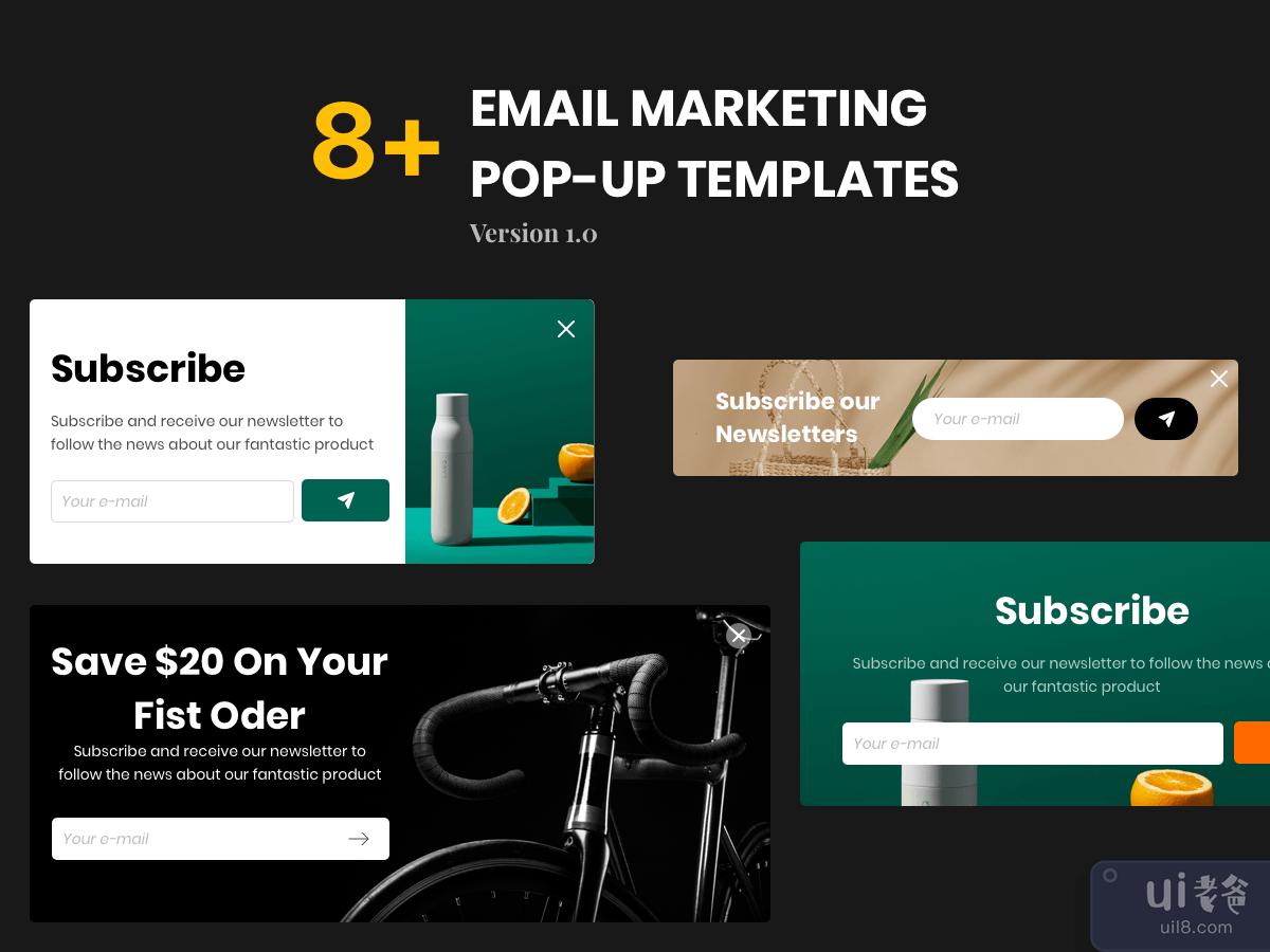Email Pop-up Templates