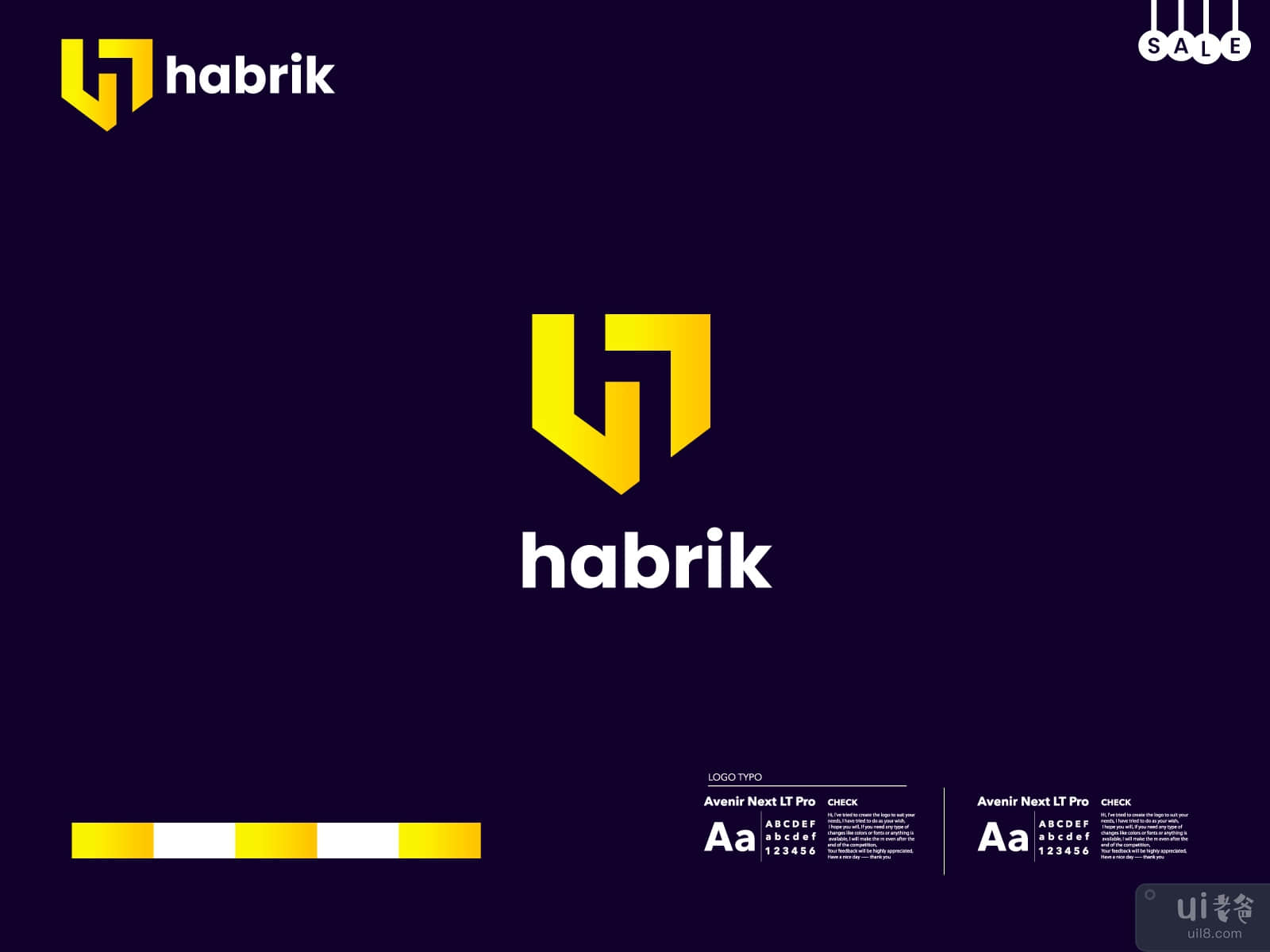 H letter mark logo design - H logo - H letter logo - LOGO DESIGN