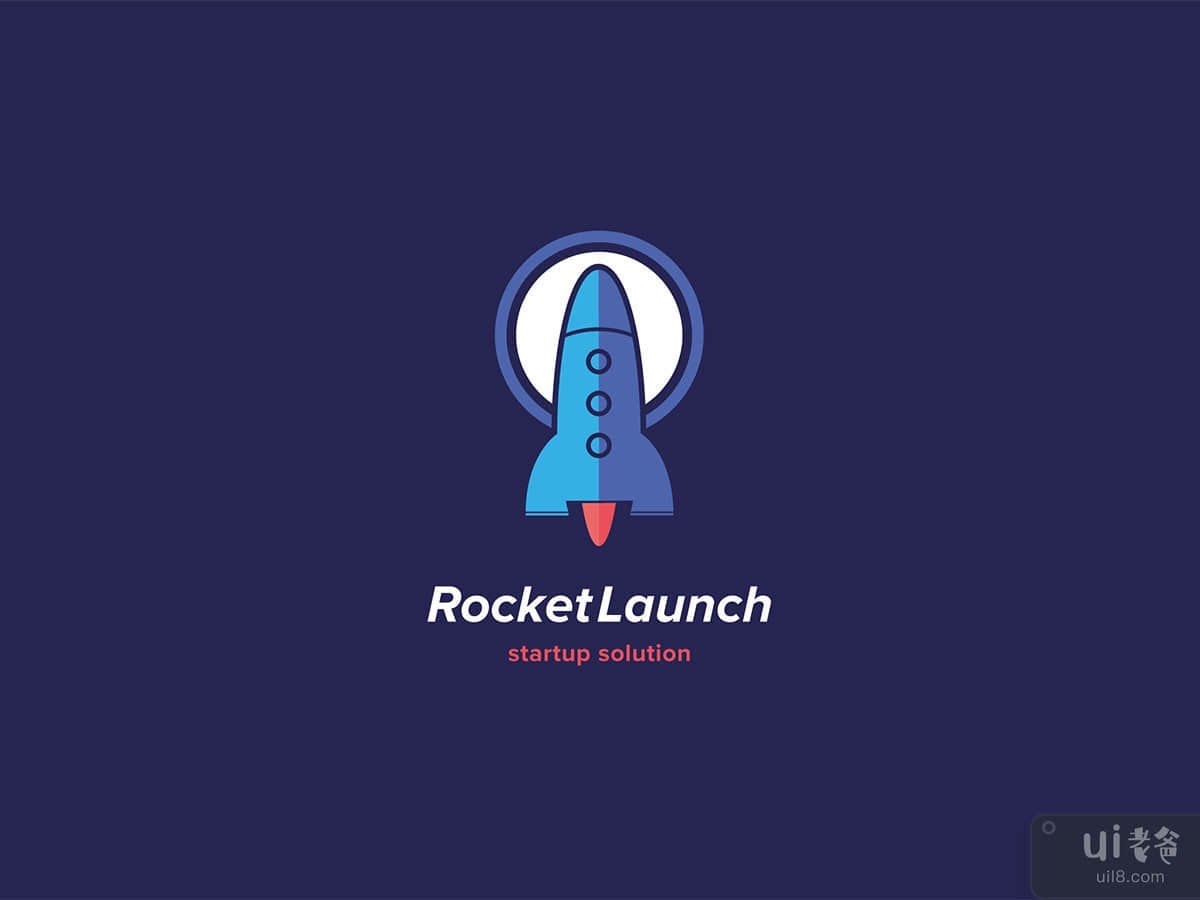 Rocket Launch Logo Design