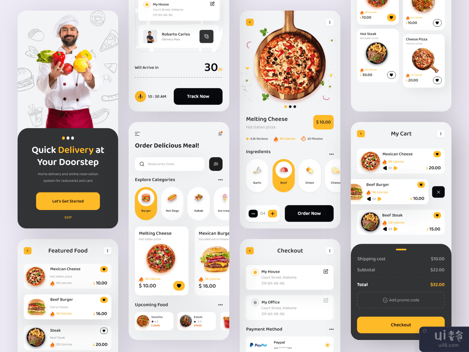 餐厅流动应用程式 (精简版)(Restaurant Mobile Application (Light Version))插图1