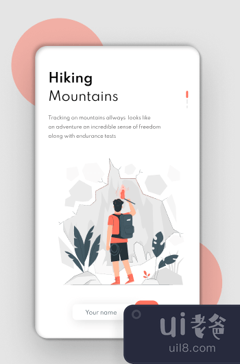 预订您的旅行应用程序用户界面(Book Your Trip App UI)插图2