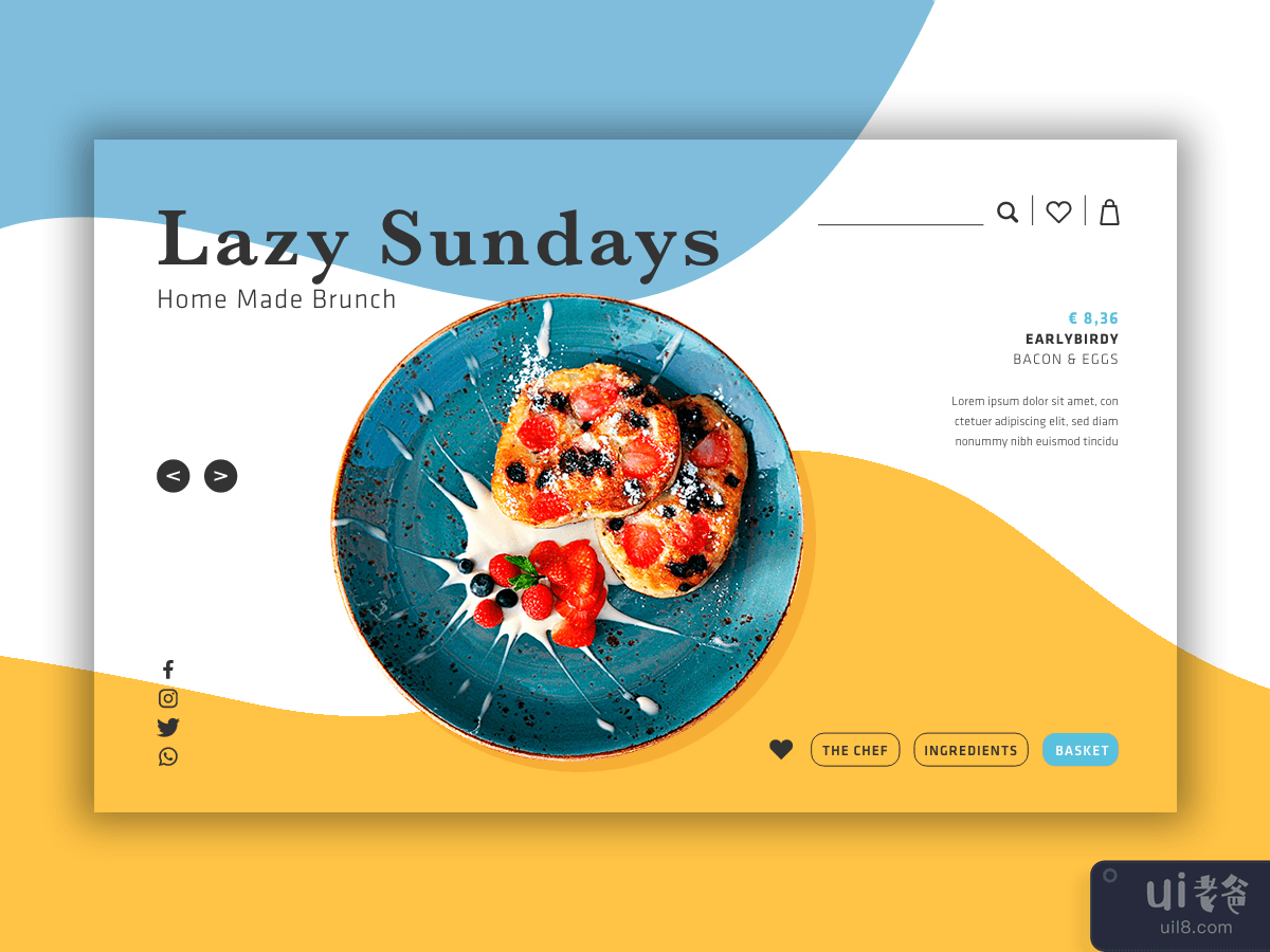 Hero Header - Lazy Sundays