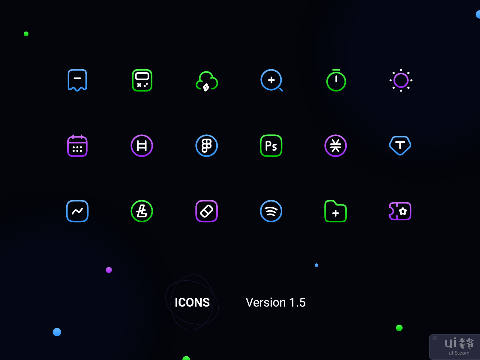 图标版本 1.5(Icons Version 1.5)插图