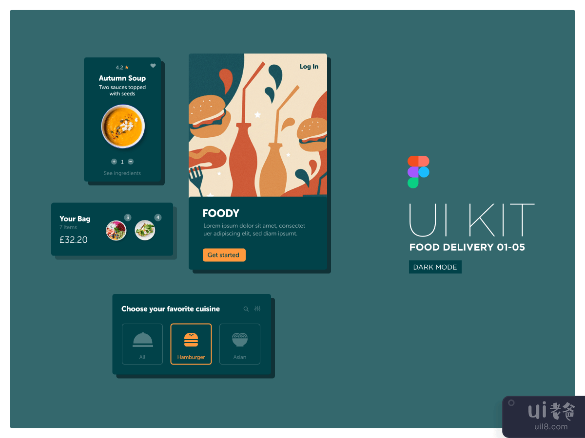 Food Delivery UI Kit