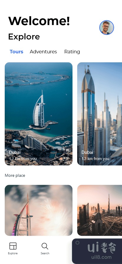 旅游应用(Traveling App)插图