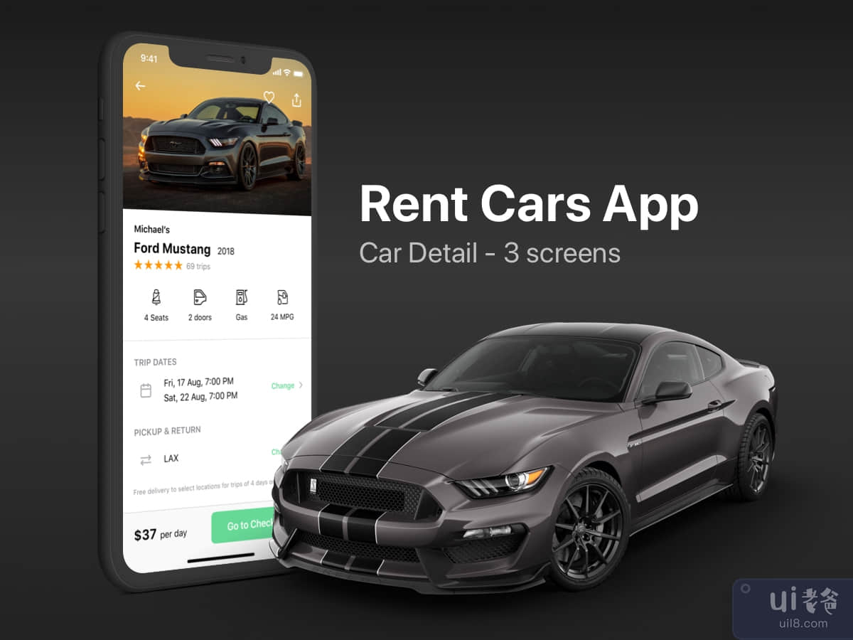 Rent Cars App - Car Detail