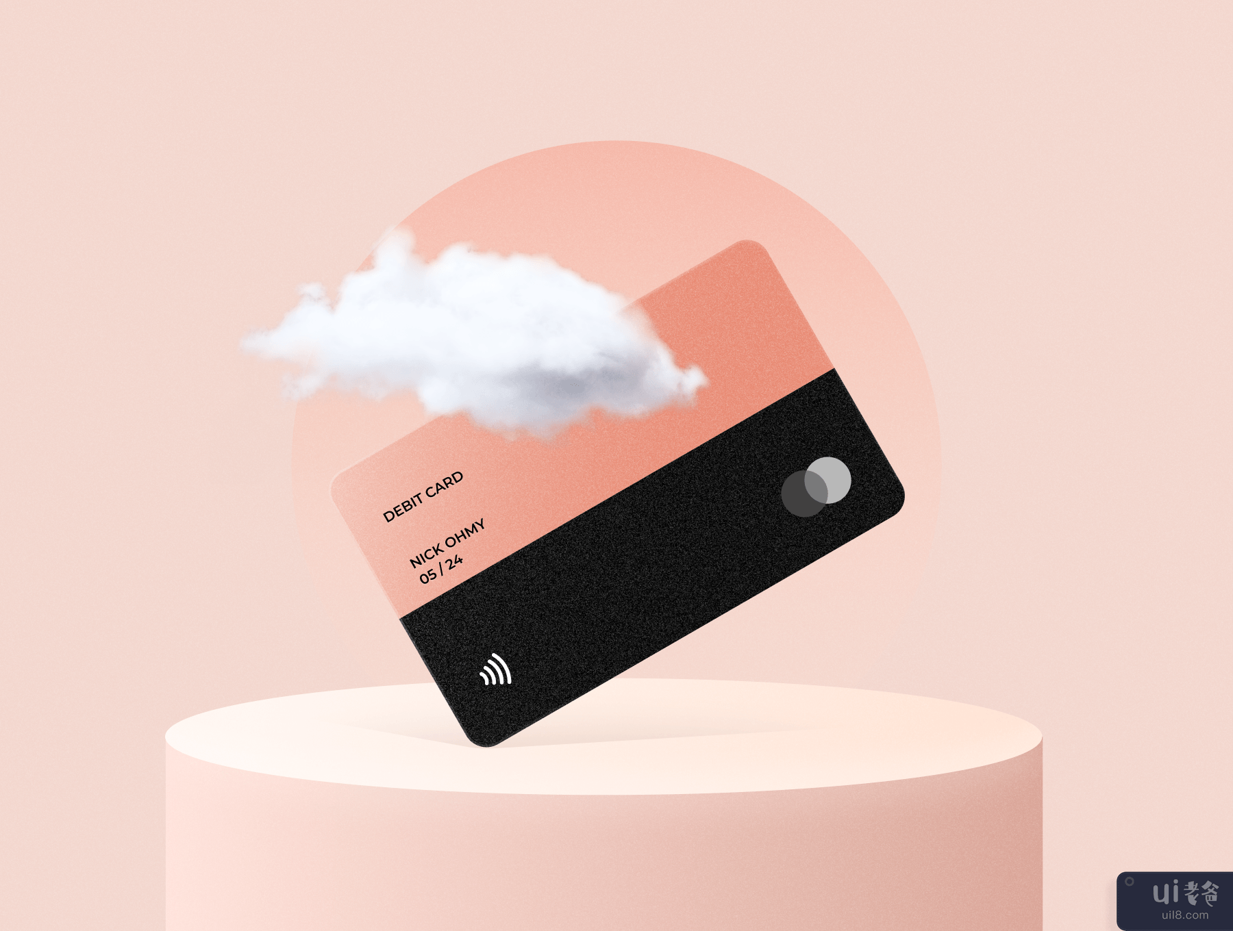 Figma 光面银行卡套件(Glossy Bank Card Kit for Figma)插图6