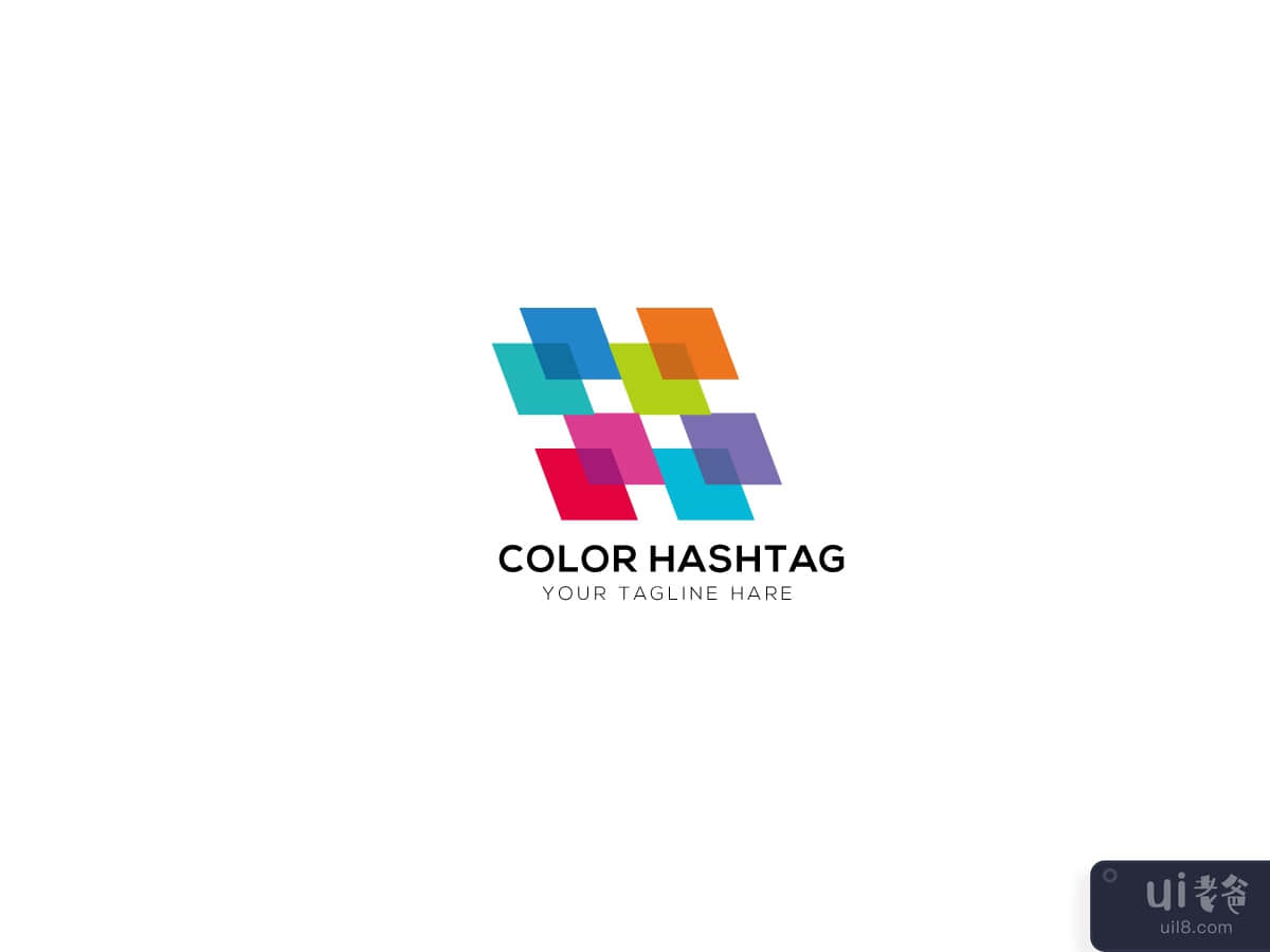 颜色标签徽标(Color Hashtag Logo)插图3