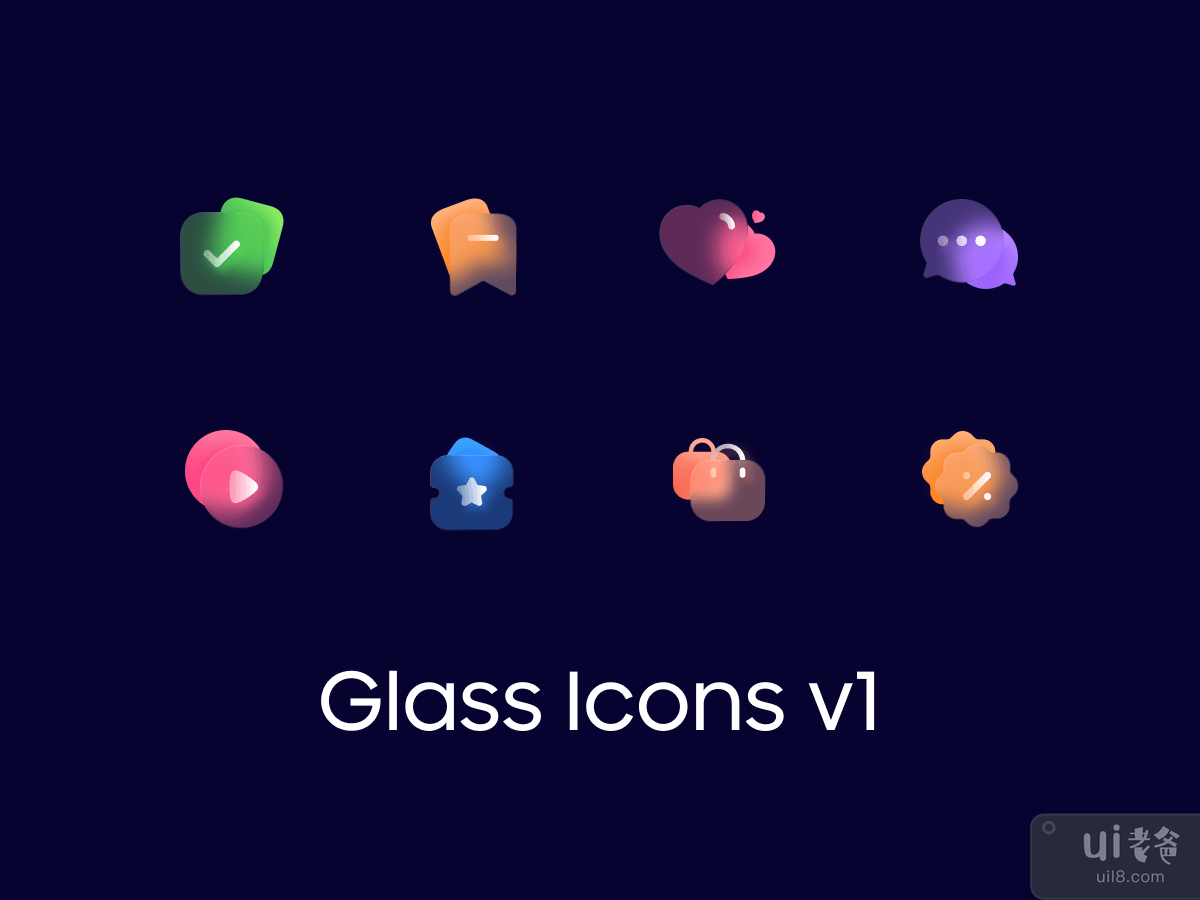 Glass Icons v1