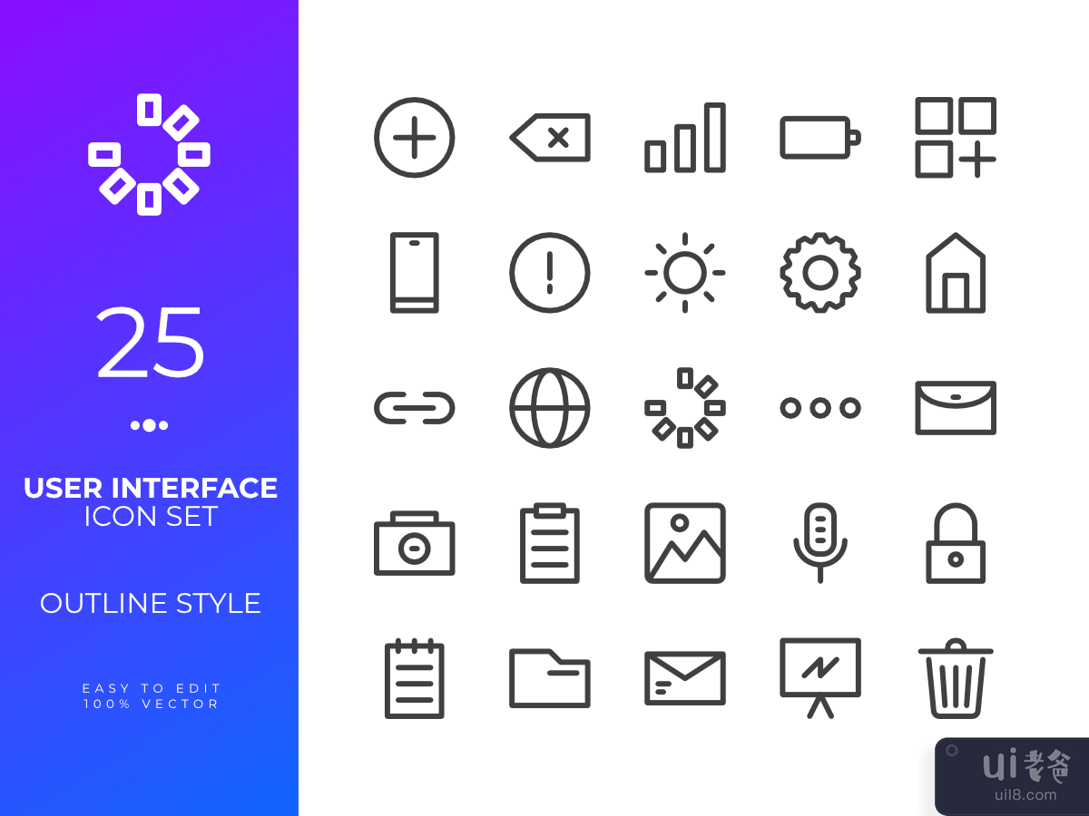 User Interface Icon pack