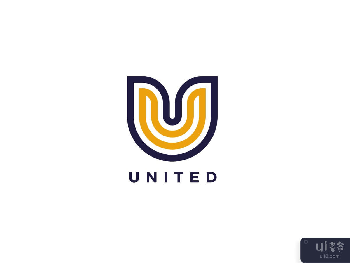 U Letter Vector Logo Design Template