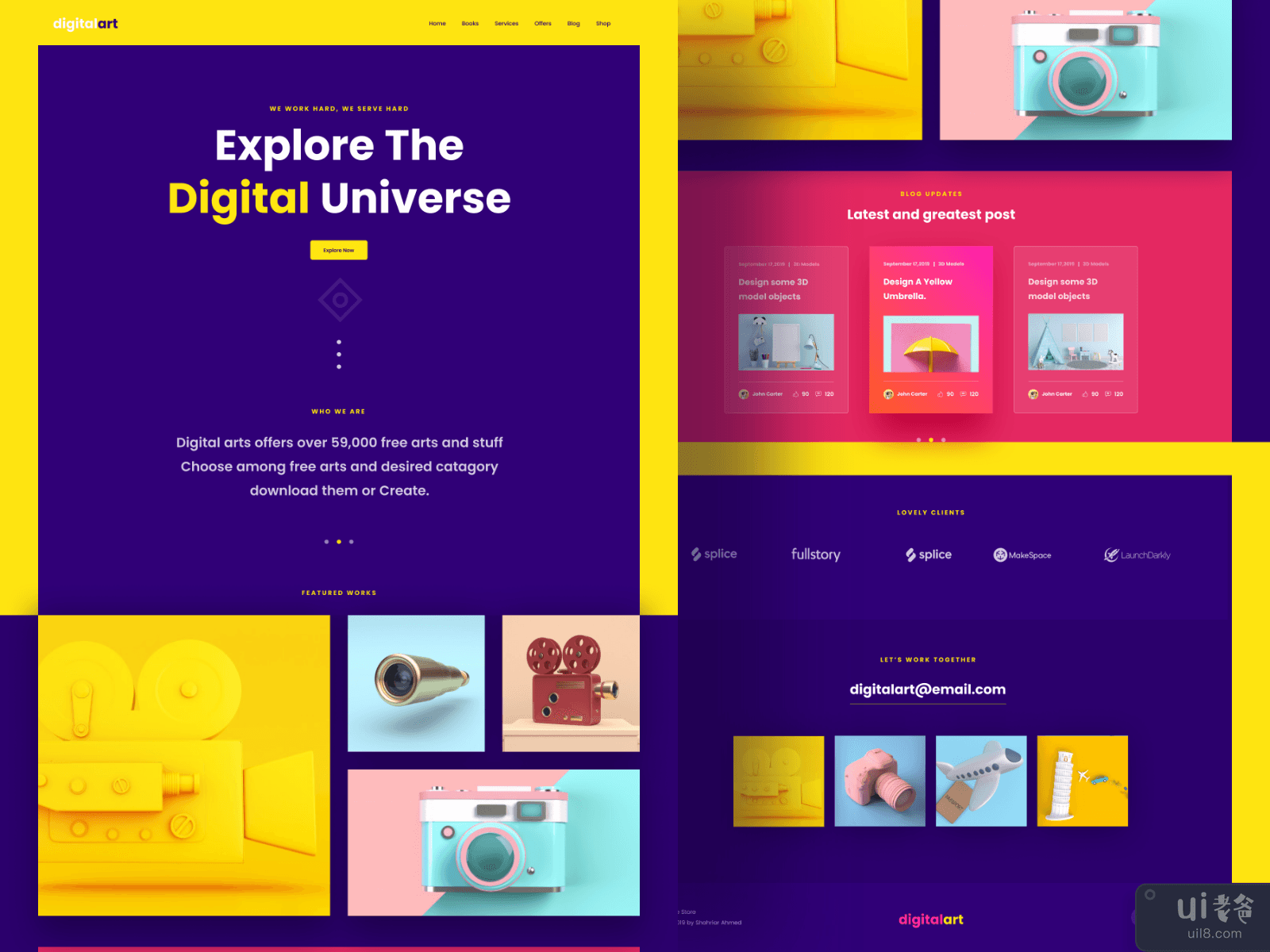 Creative Agency Landing Page