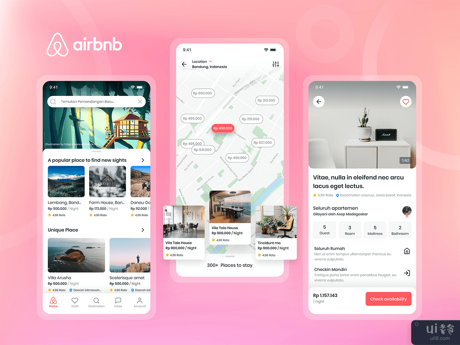 Airbnb app redesign