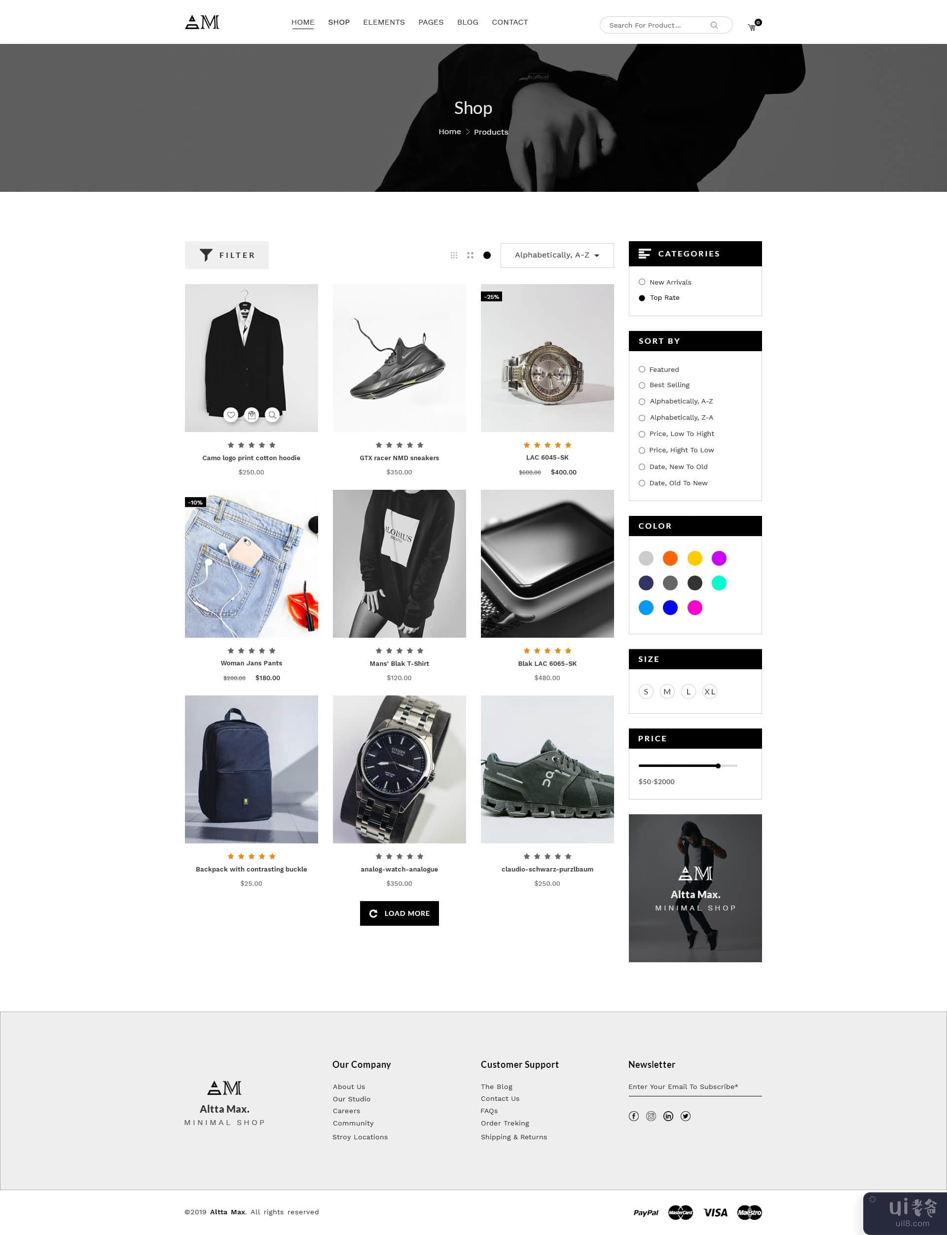 电子商务购物 UI 设计模板(Ecommerce Shopping UI Design Template)插图29