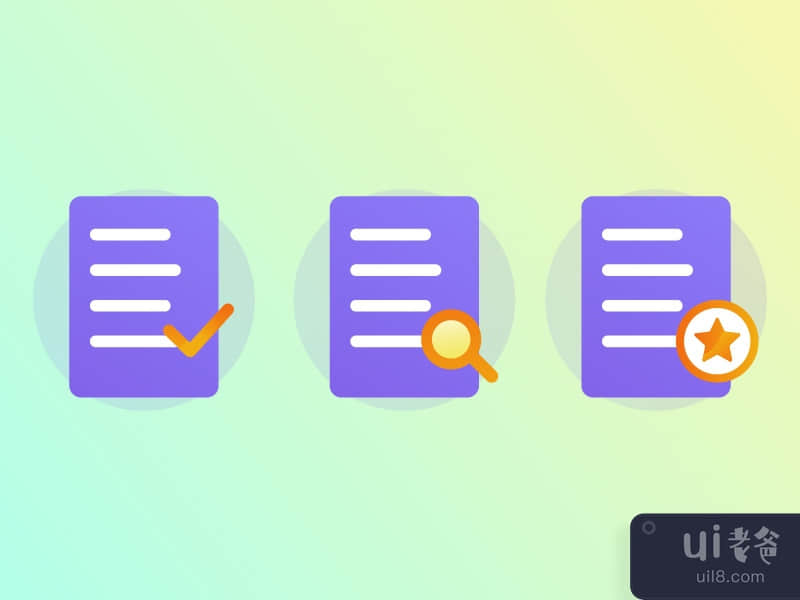 3 File Icons