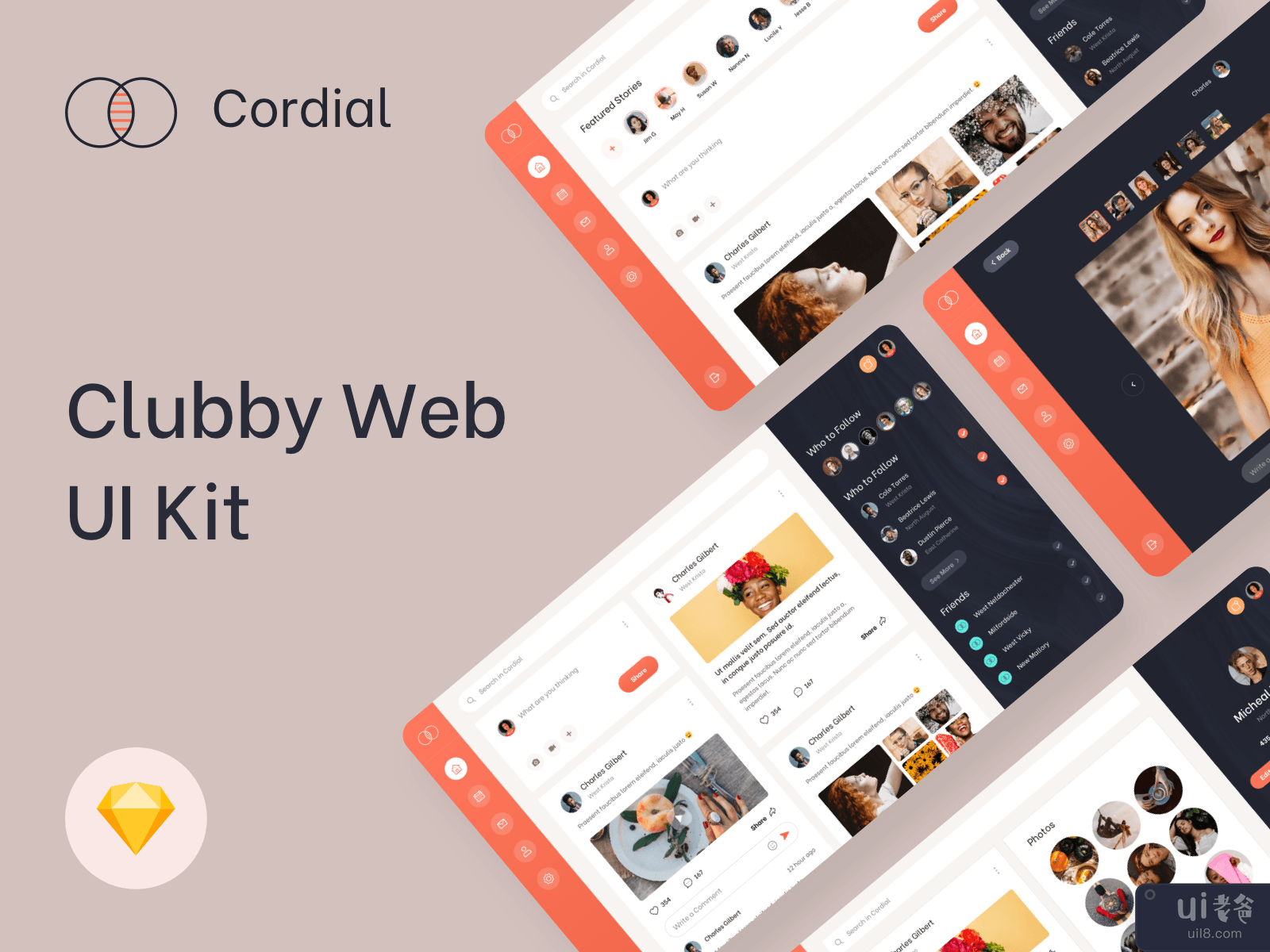 Clubby Web UI Kit