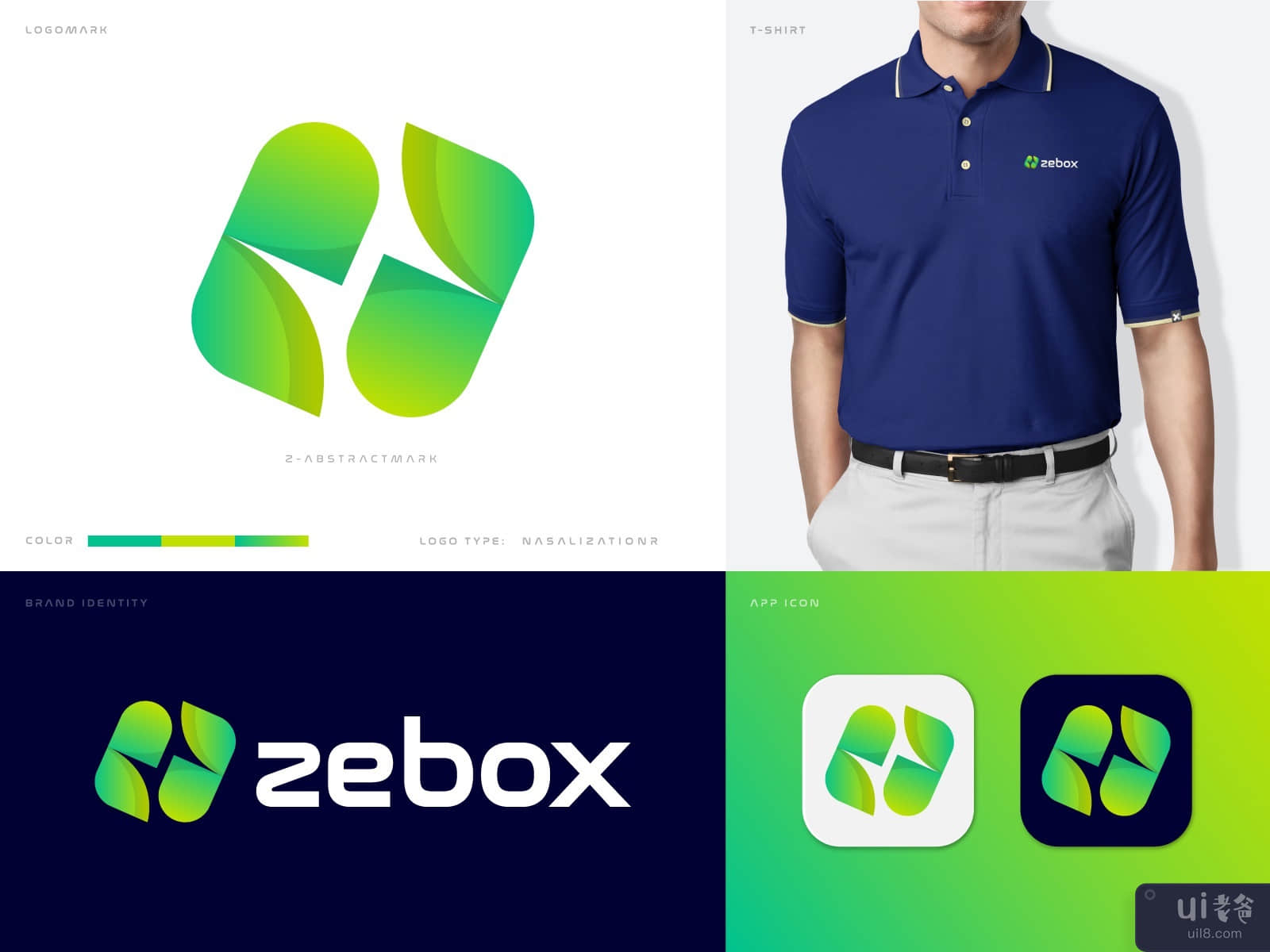 Modern Logo Design - Zebox Brand Identity