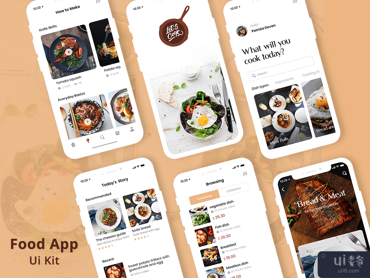 Cooking App Ui Design