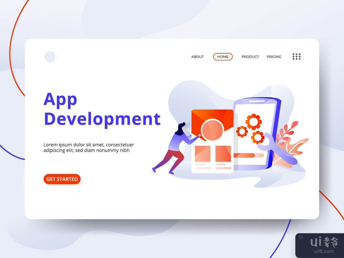 Landing Page App Development