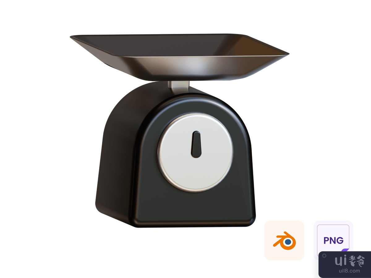 Balance 3D Icon - Cooking wear Icon
