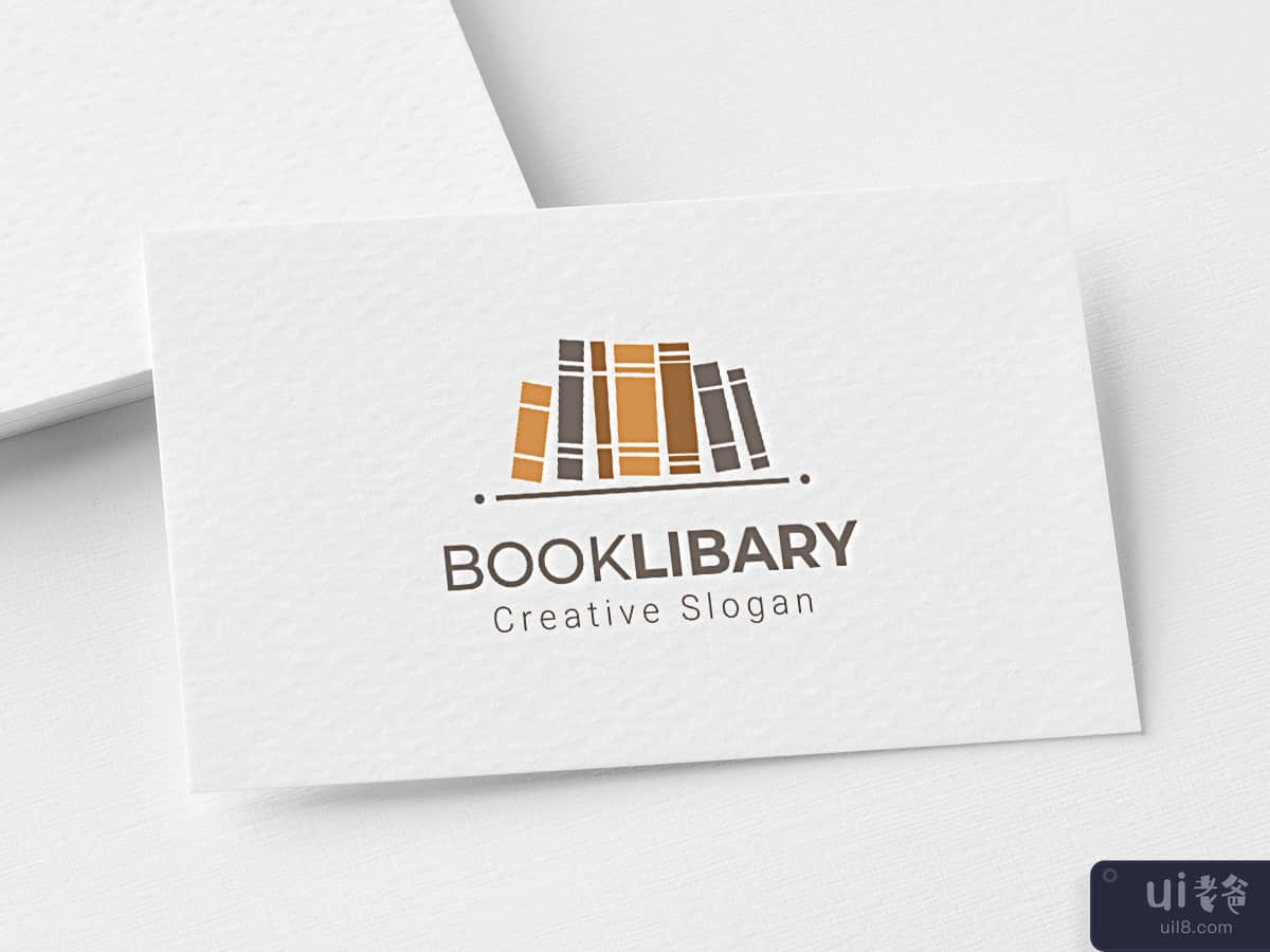 Book Library Logo Template