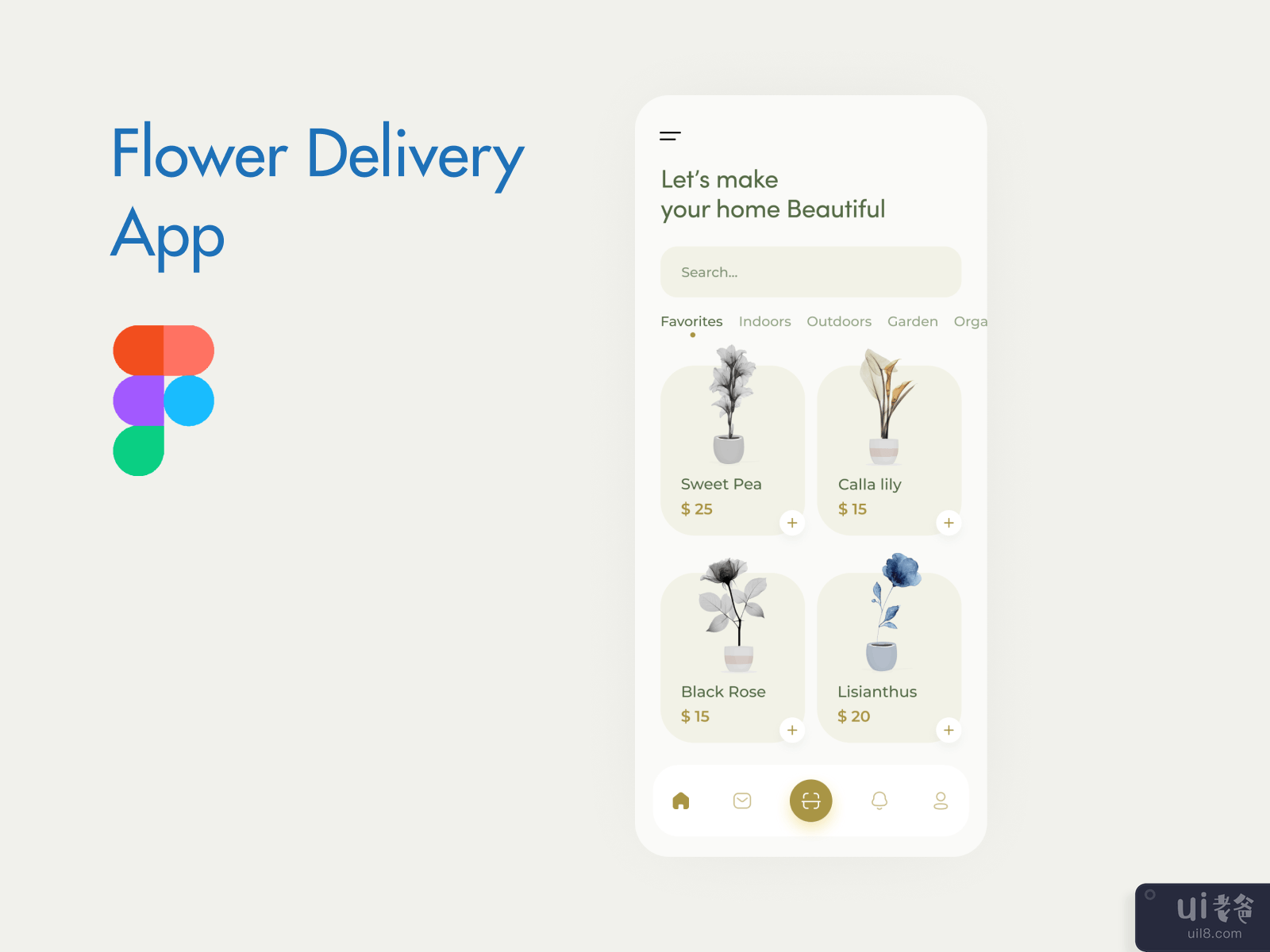 送花应用(Flower Delivery App)插图