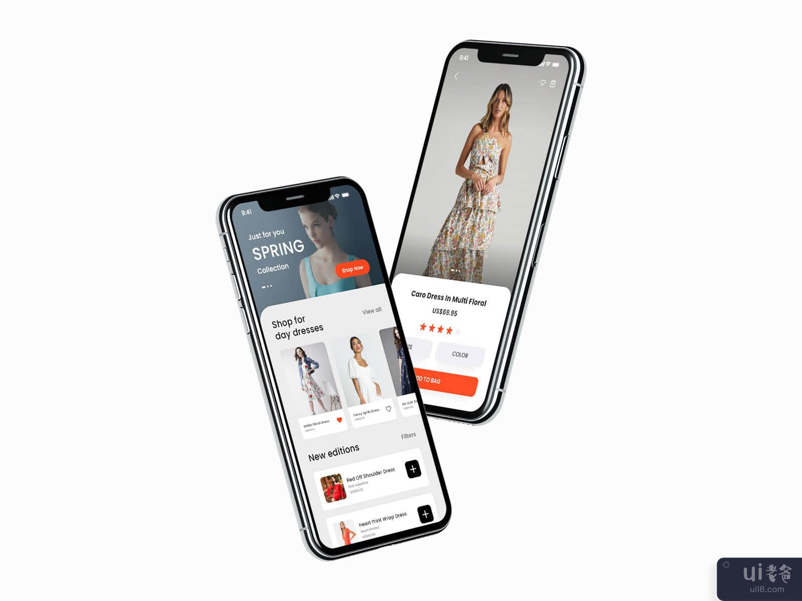 在线购物应用程序 UI 套件(Online Shopping App UI Kit)插图1