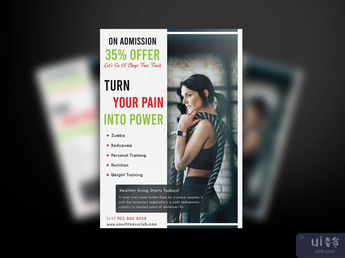 Fitness Flyer Template-04