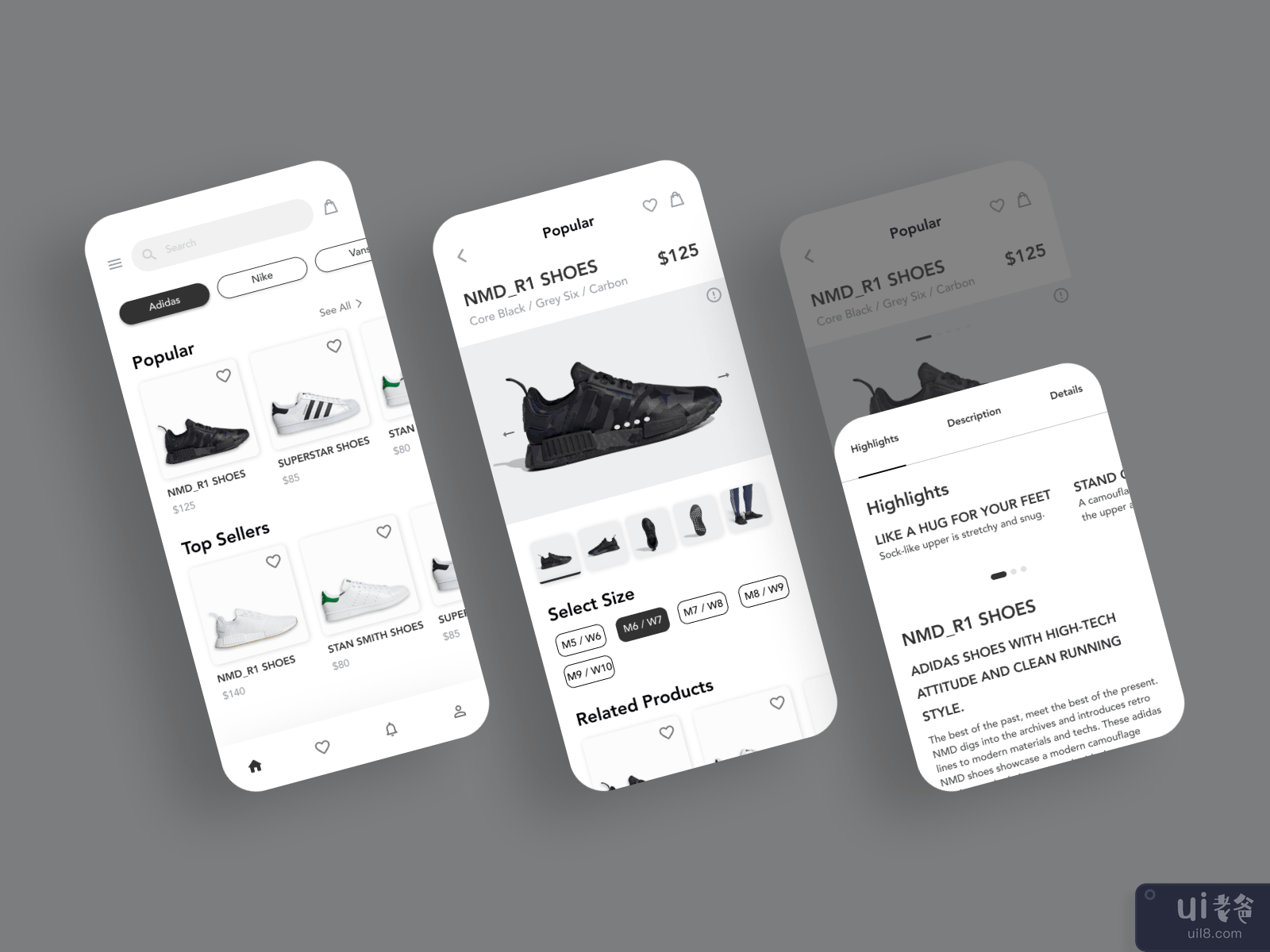 E-commerce UI Concept