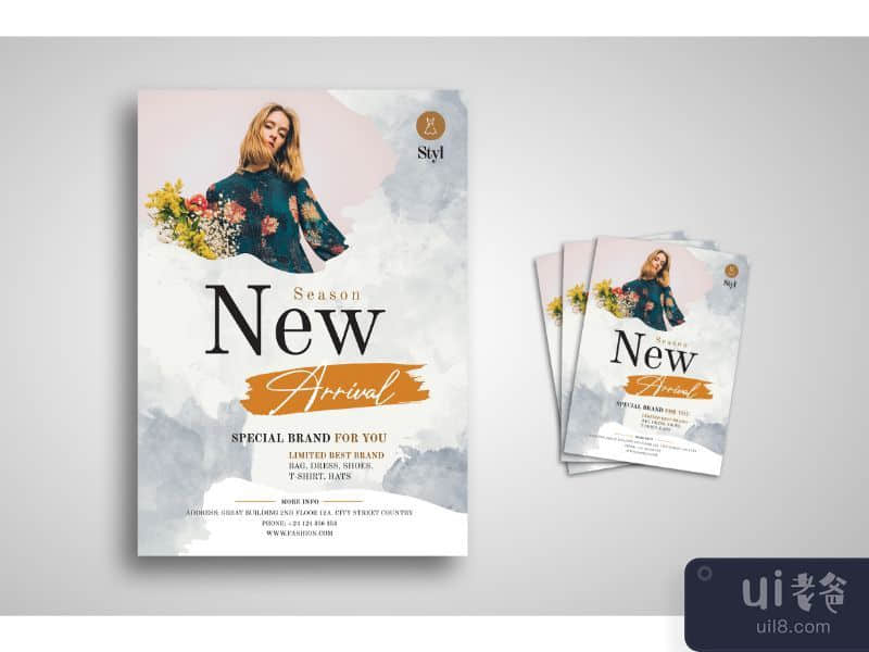 Flyer Template New Arrival