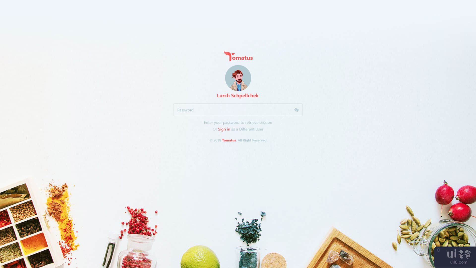Tomatus-Restaurant 管理仪表板 UI 套件(Tomatus-Restaurant Admin Dashboard UI Kit)插图