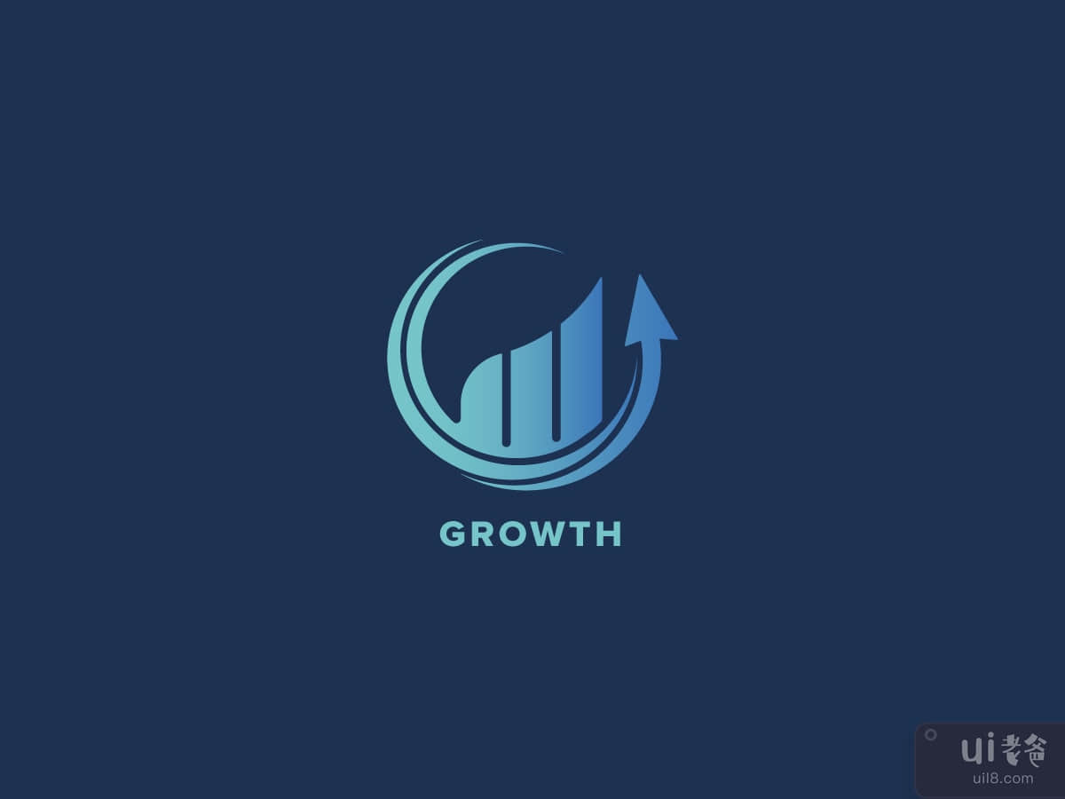   Growth Vector Logo Design Template