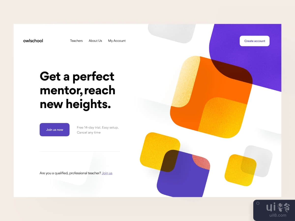 E-learning Solution Product Website Design