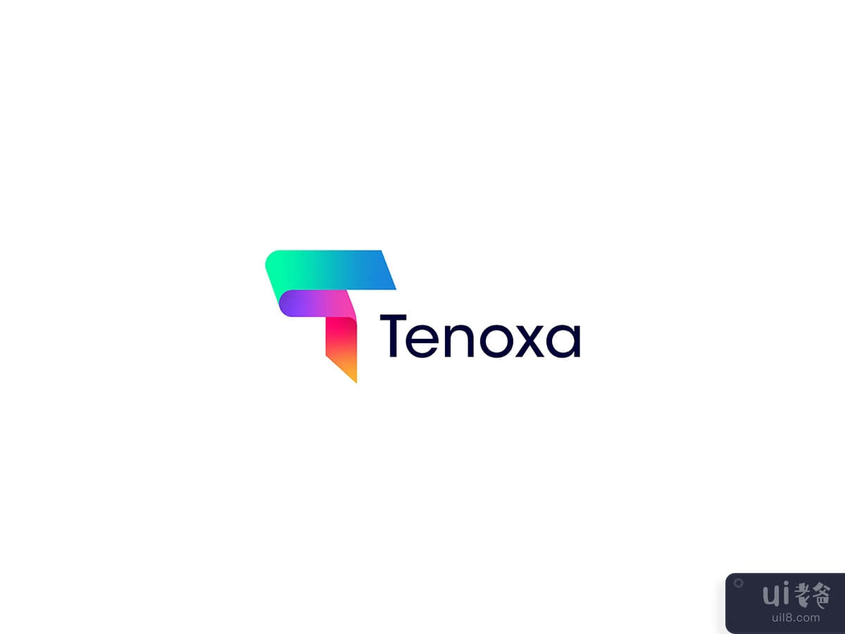 Tenoxa：字母 T 现代标志设计(Tenoxa: Letter T Modern Logo Design)插图1