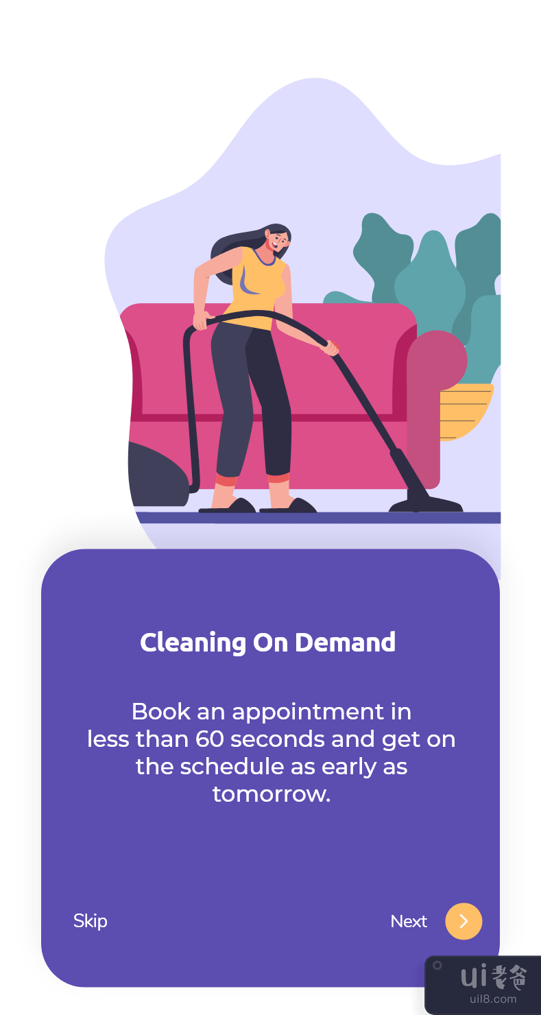清洁家庭清洁生活应用程序(clean home clean life app)插图1